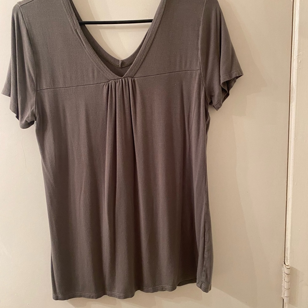 Harley-Davidson Greenish/Charcoal and Gold Women's Tee - Picture 3 of 5